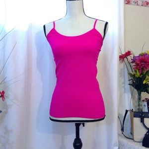 Neon Hot Pink Tank/ Cami ( L/XL)